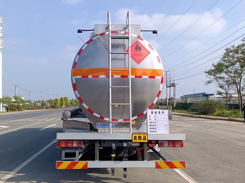 程力牌CL5320GRYLZ6铝合金易燃液体罐式运输车公告图片
