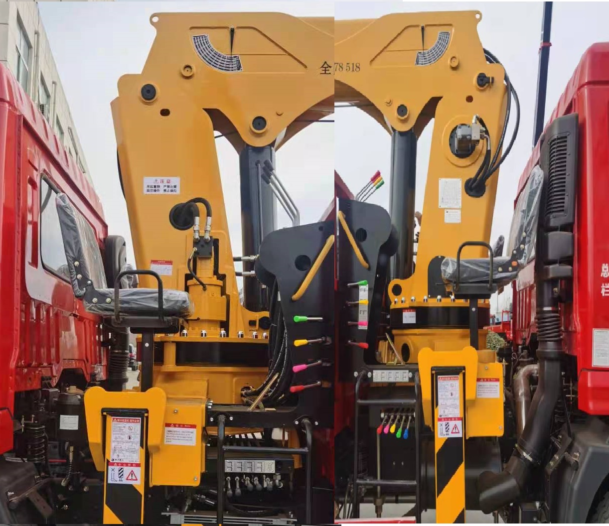 明健神力牌MJA5180JSQBJ6隨車起重運輸車公告圖片