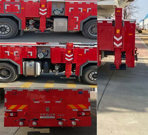 金猴牌SXT5510JXFDG70登高平台消防车公告图片