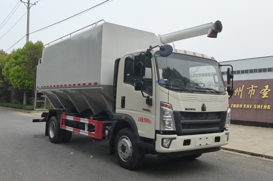 浩天星运牌HTX5120ZSLR6散装饲料运输车公告图片