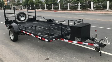 中置轴挂车
