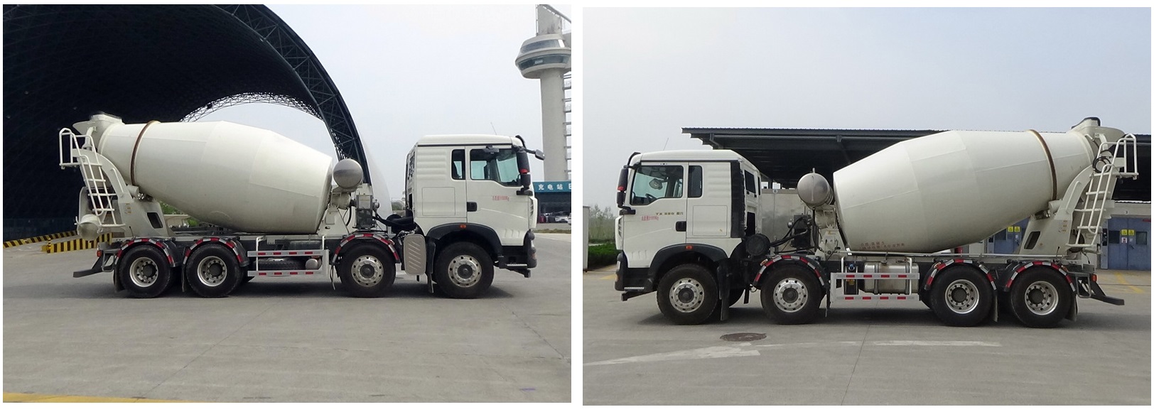 豪沃牌ZZ5317GJBN306GF1B混凝土攪拌運輸車公告圖片