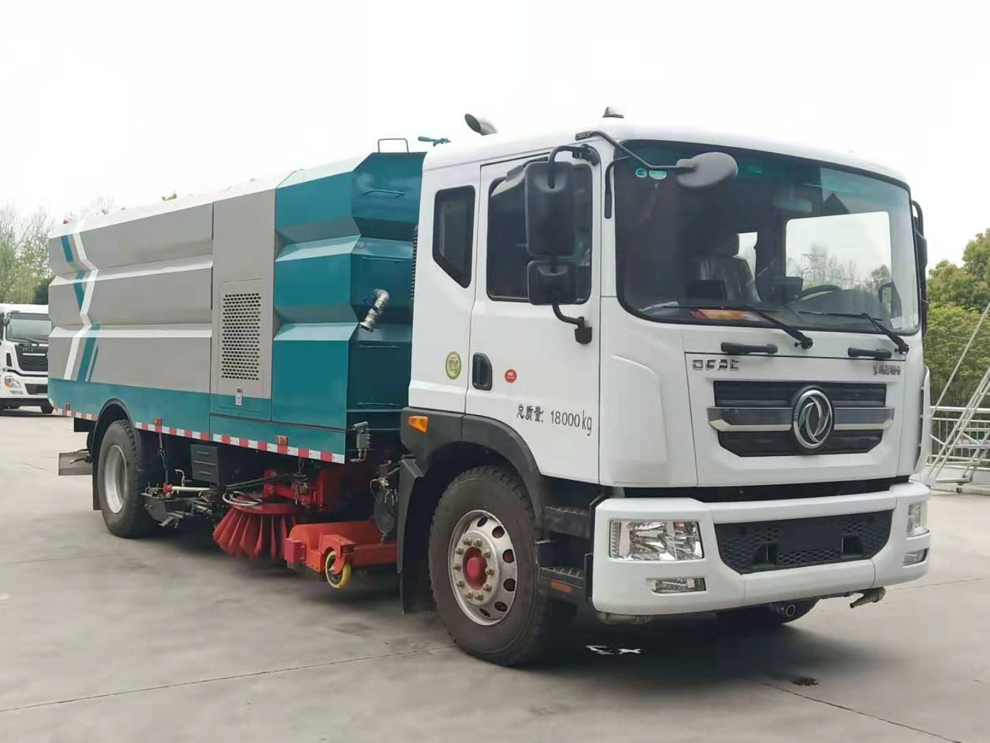 神百重工牌ABC5180TWQE6道路污染清除車公告圖片