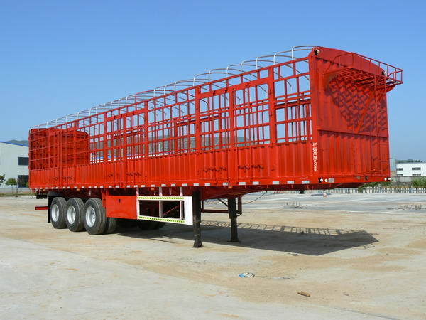 亿拖牌13米34吨3轴仓栅式运输半挂车(CYT9400CCY)