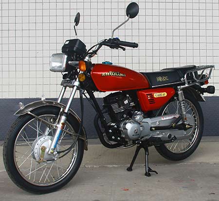 珠江牌ZJ125-V两轮摩托车公告图片