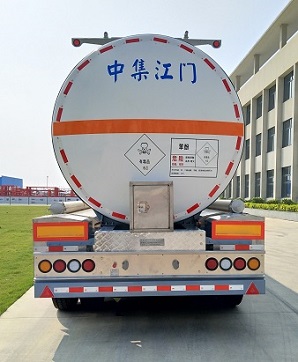 中集牌ZJV9401GDGJM毒性和感染性物品罐式运输半挂车公告图片
