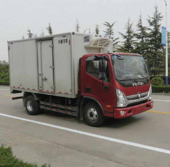 福田牌BJ5048XLC8JEA-AB1冷藏车公告图片