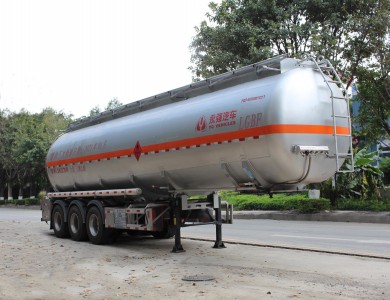 永强牌11.6米32.4吨3轴易燃液体罐式运输半挂车(YQ9400GRYCY1)