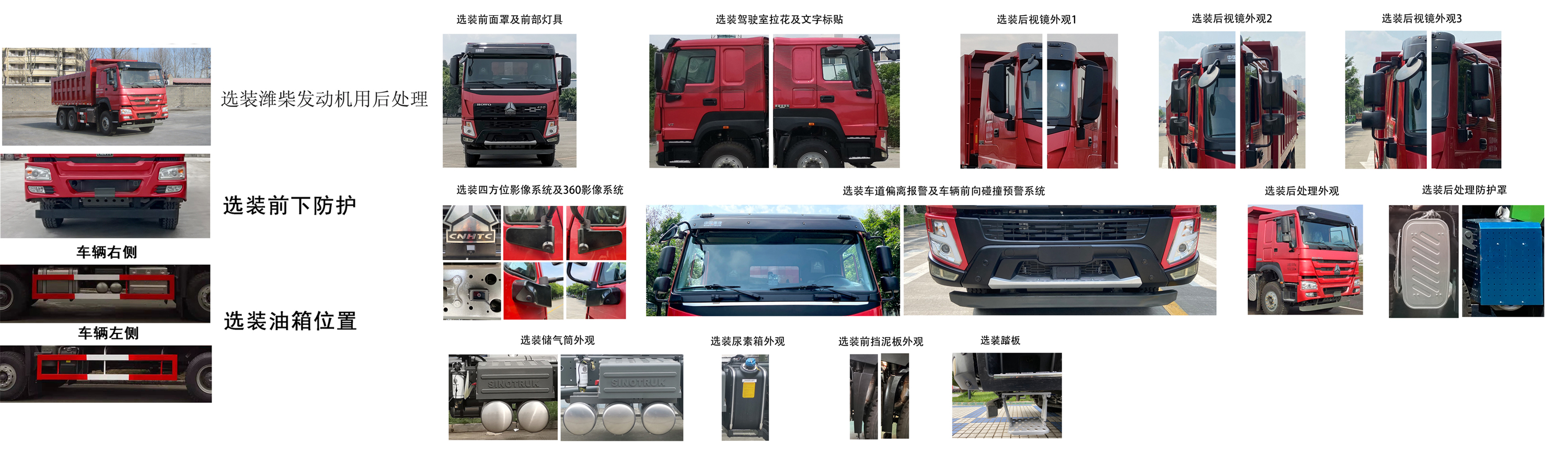 豪沃牌ZZ3257V4647F1自卸汽车公告图片