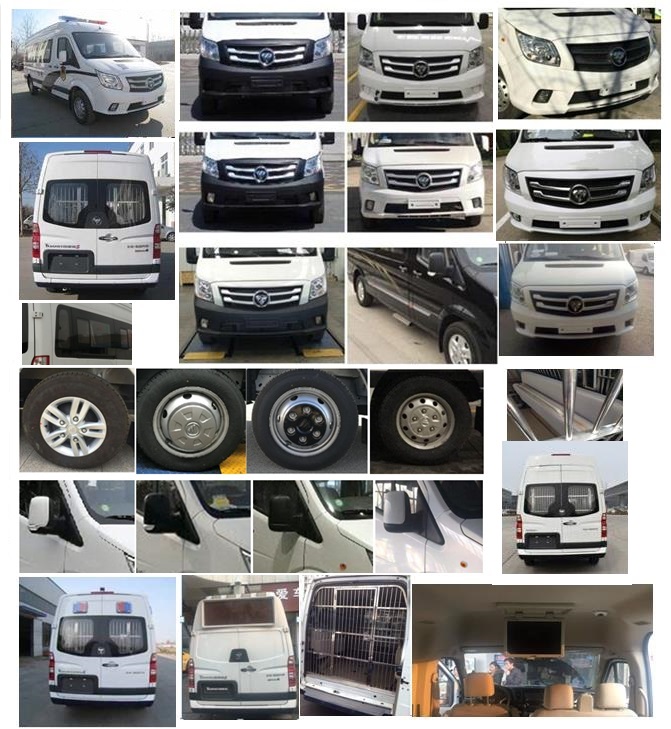 福田牌BJ5048XQC-E2囚車(chē)公告圖片