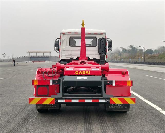 重特牌QYZ5180ZXX6車廂可卸式垃圾車公告圖片