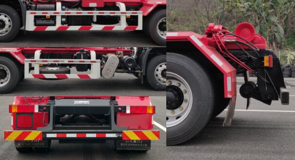 重特牌QYZ5180ZXX6車廂可卸式垃圾車公告圖片