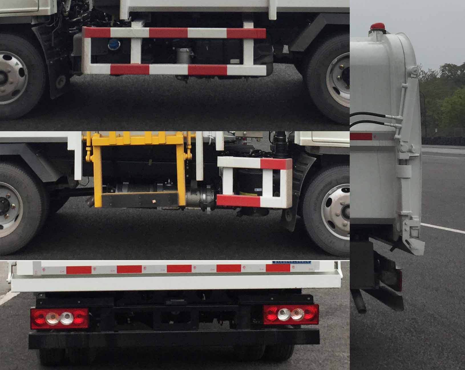 山花牌JHA5044ZYSBJA6壓縮式垃圾車公告圖片