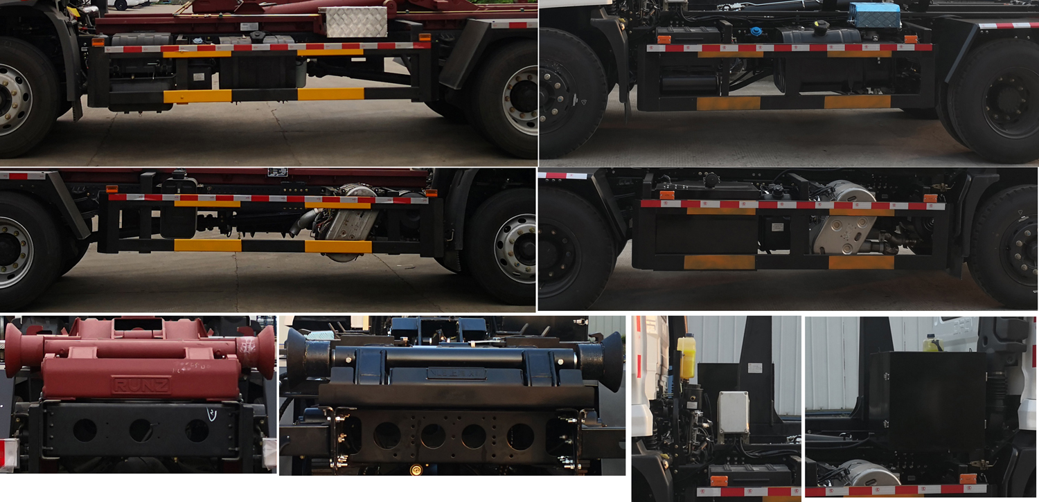 皇冠牌WZJ5120ZXXE6車廂可卸式垃圾車公告圖片