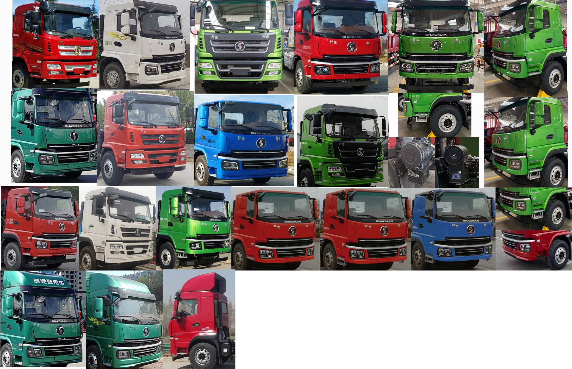 陕汽牌SX5181CCYGP6501仓栅式运输车公告图片