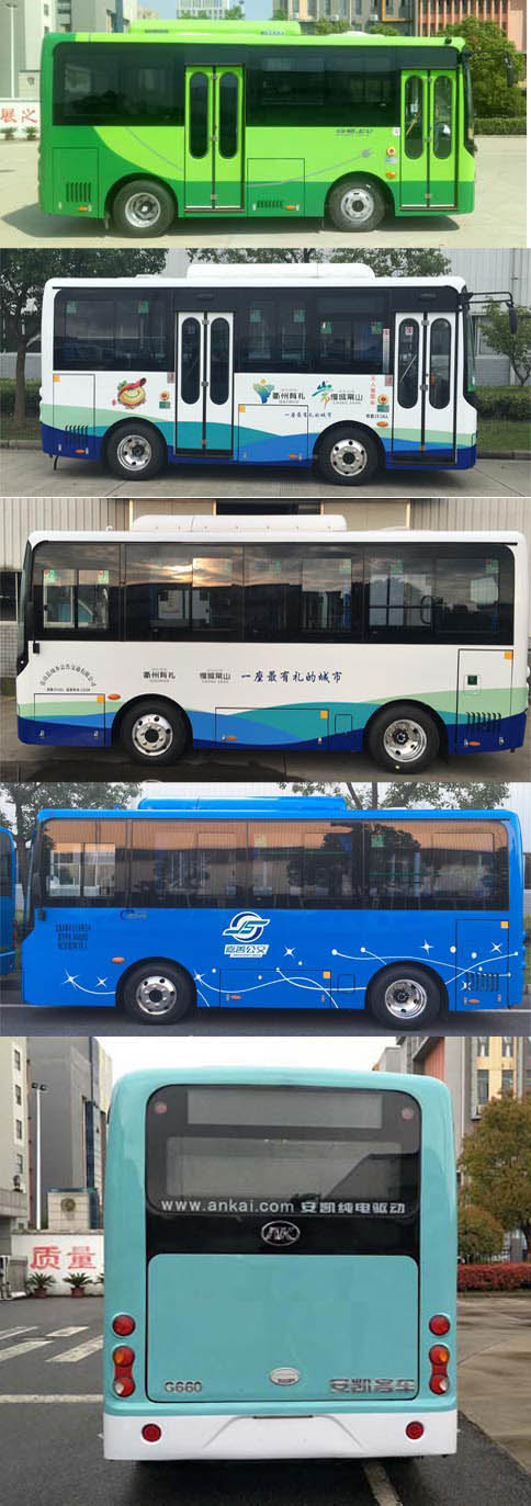 安凯牌HFF6600GEV2纯电动城市客车公告图片