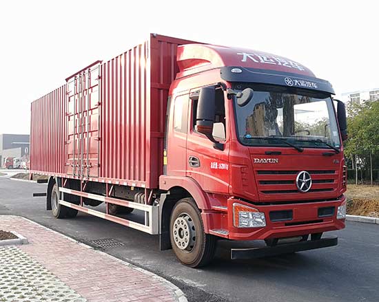 大運牌DYQ5160XXYD6AB廂式運輸車公告圖片