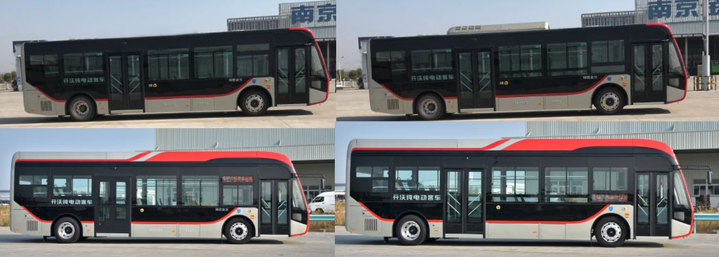 开沃牌NJL6113EV2纯电动城市客车公告图片