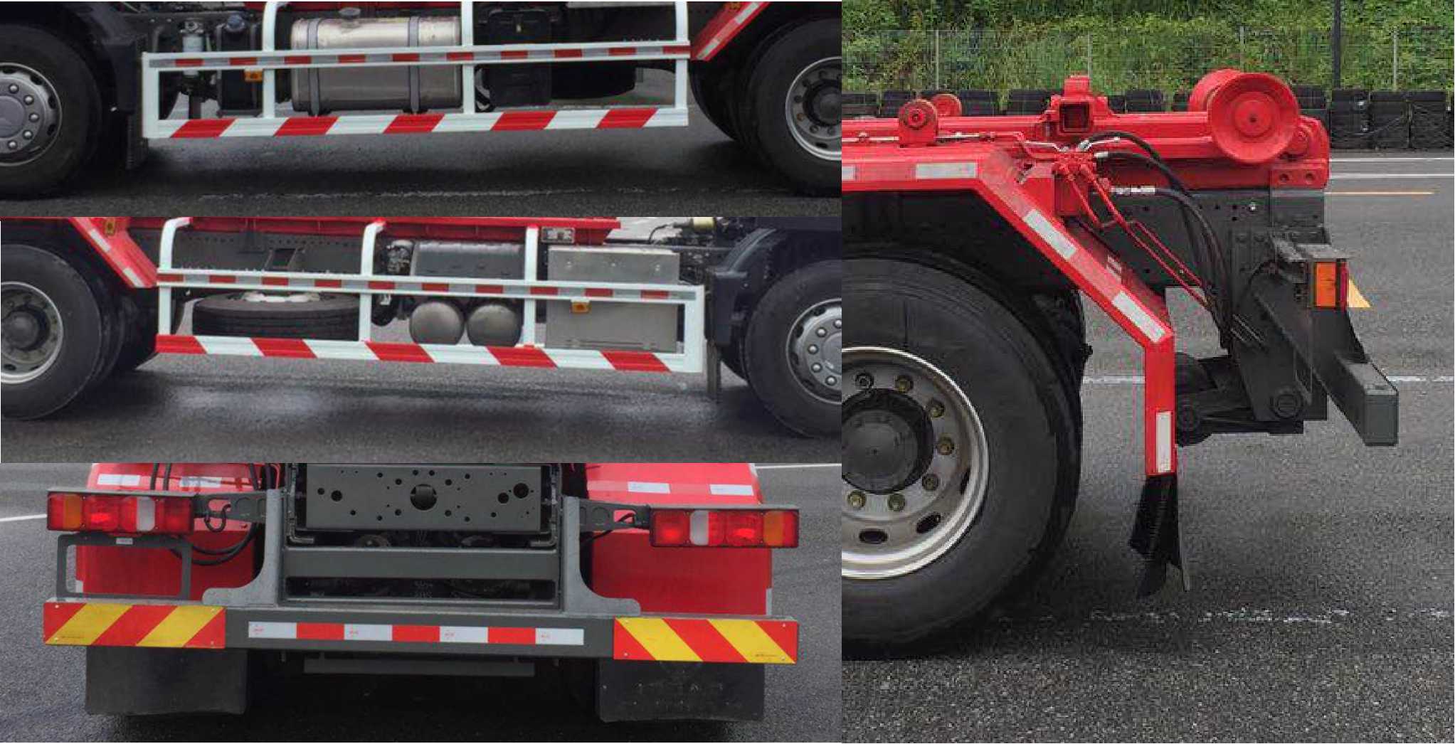 重特牌QYZ5252ZXX6車廂可卸式垃圾車公告圖片