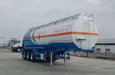 永强牌11.3米32.2吨3轴易燃液体罐式运输半挂车(YQ9409GRYCY2)