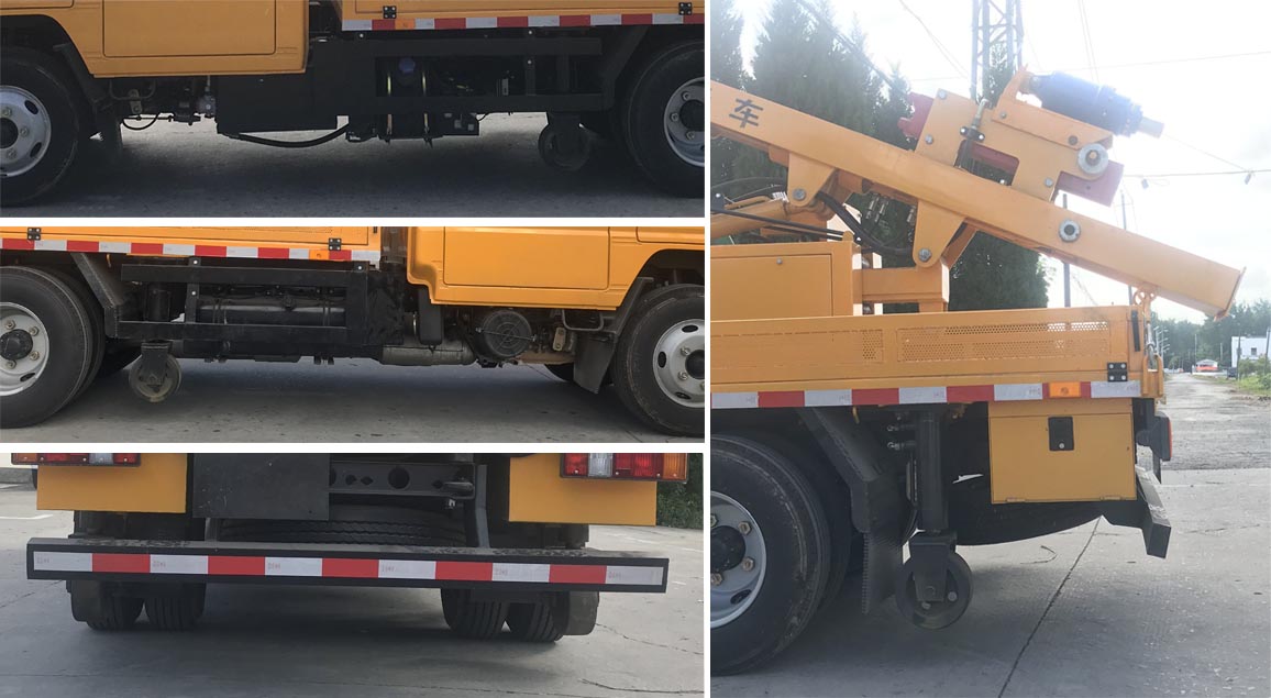 鑫意牌JZZ5060TQX6護(hù)欄搶修車公告圖片