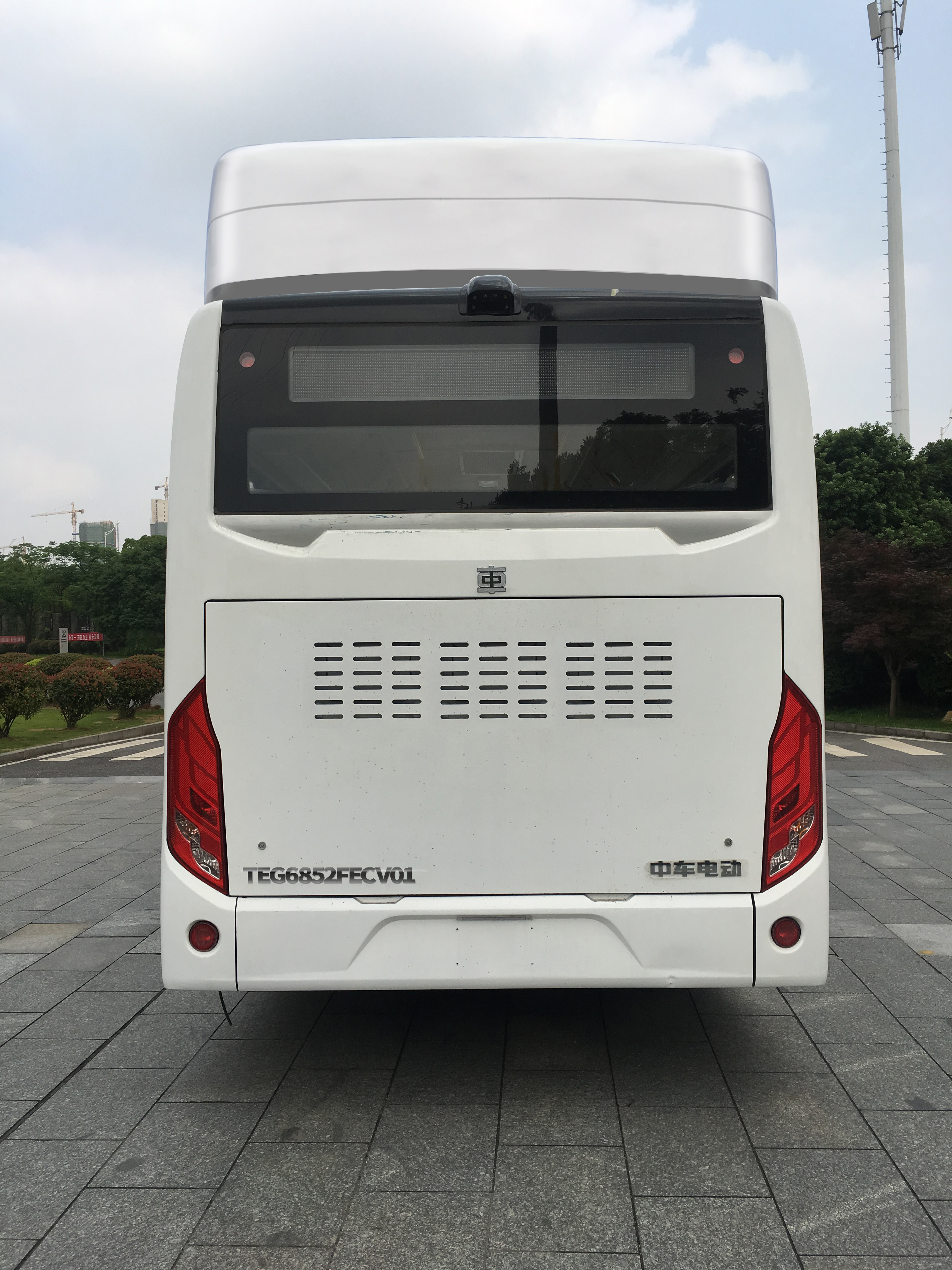 中国中车牌TEG6852FCEV01燃料电池城市客车公告图片