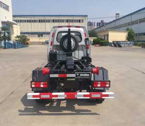 忠華通運牌TYJ5037ZXX車廂可卸式垃圾車公告圖片