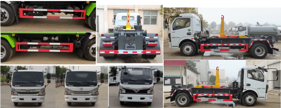 旺龍威牌WLW5120ZXXE車廂可卸式垃圾車公告圖片