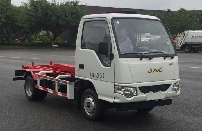 重特牌QYZ5040ZXX6車廂可卸式垃圾車公告圖片