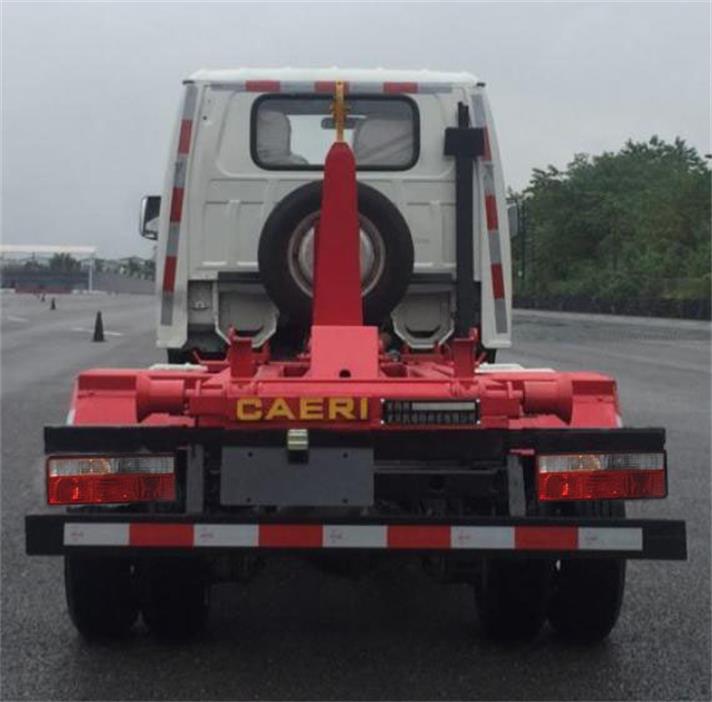 重特牌QYZ5040ZXX6車廂可卸式垃圾車公告圖片