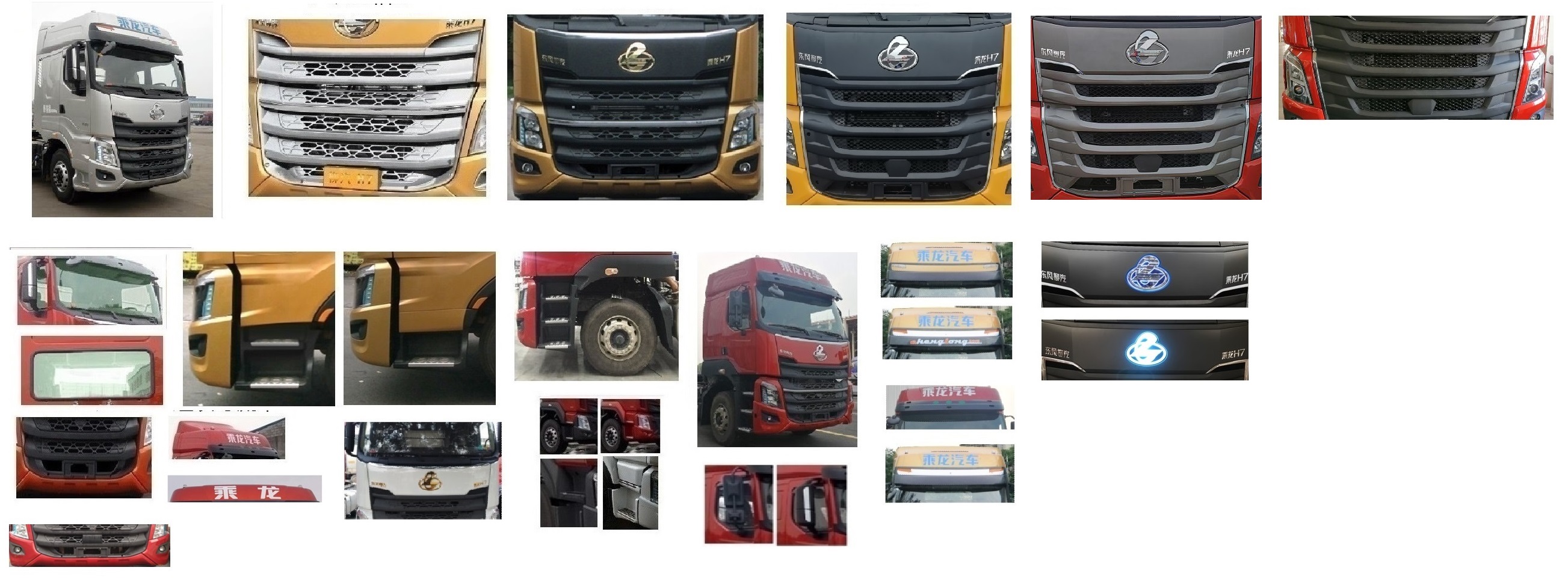 乘龍牌LZ5311CCQH7FC1畜禽運輸車公告圖片