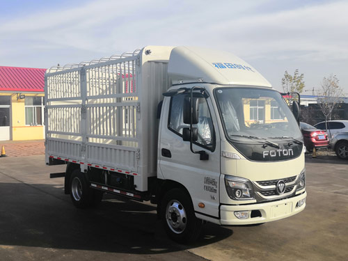 福田牌BJ5043CCY9JBA-02倉柵式運(yùn)輸車公告圖片