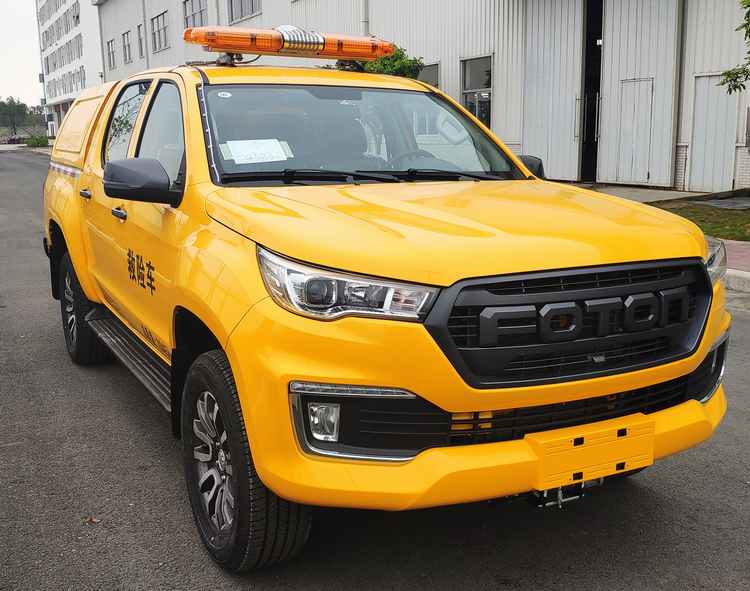 福田牌BJ5037XXH-2B救險(xiǎn)車公告圖片