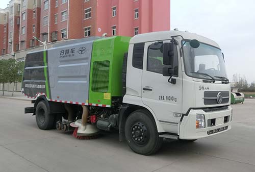 虹宇牌HYS5180TSLE6扫路车公告图片