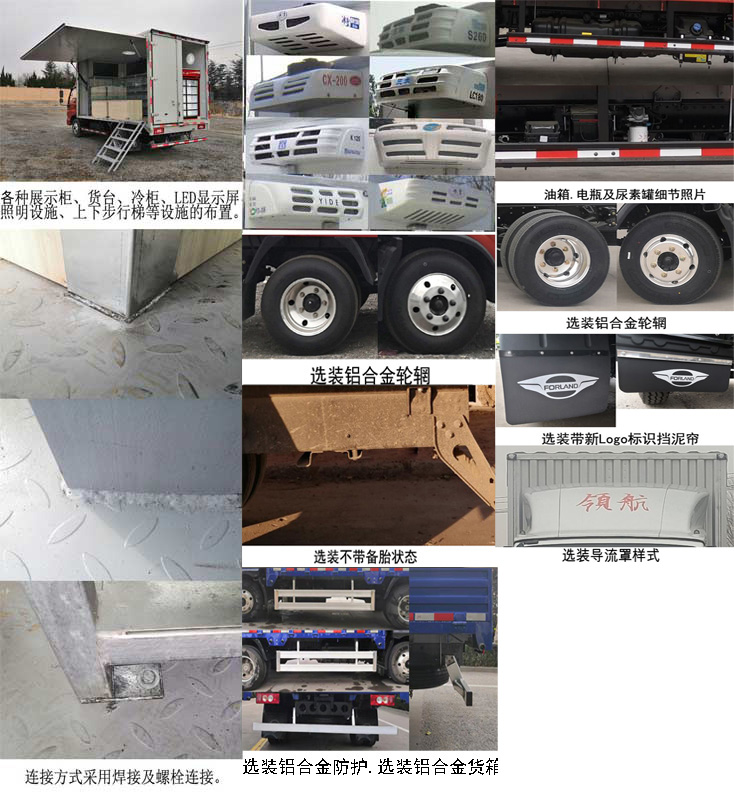 福田牌BJ5044XSH8JFA-01售貨車公告圖片