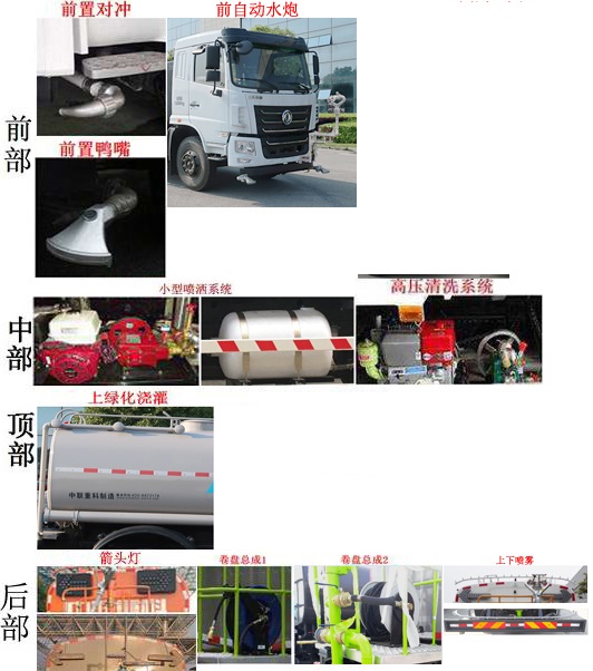 中标牌ZBH5163GSSESE6B洒水车公告图片