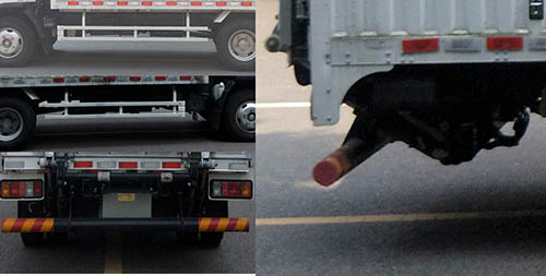 五十鈴牌QL5048XXYBUHA廂式運輸車公告圖片