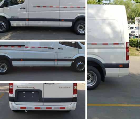 福田牌BJ5048XXY-M5廂式運(yùn)輸車公告圖片