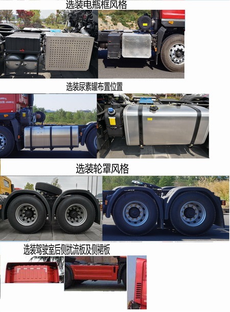 东风牌EQ4250GL6D1半挂牵引汽车公告图片