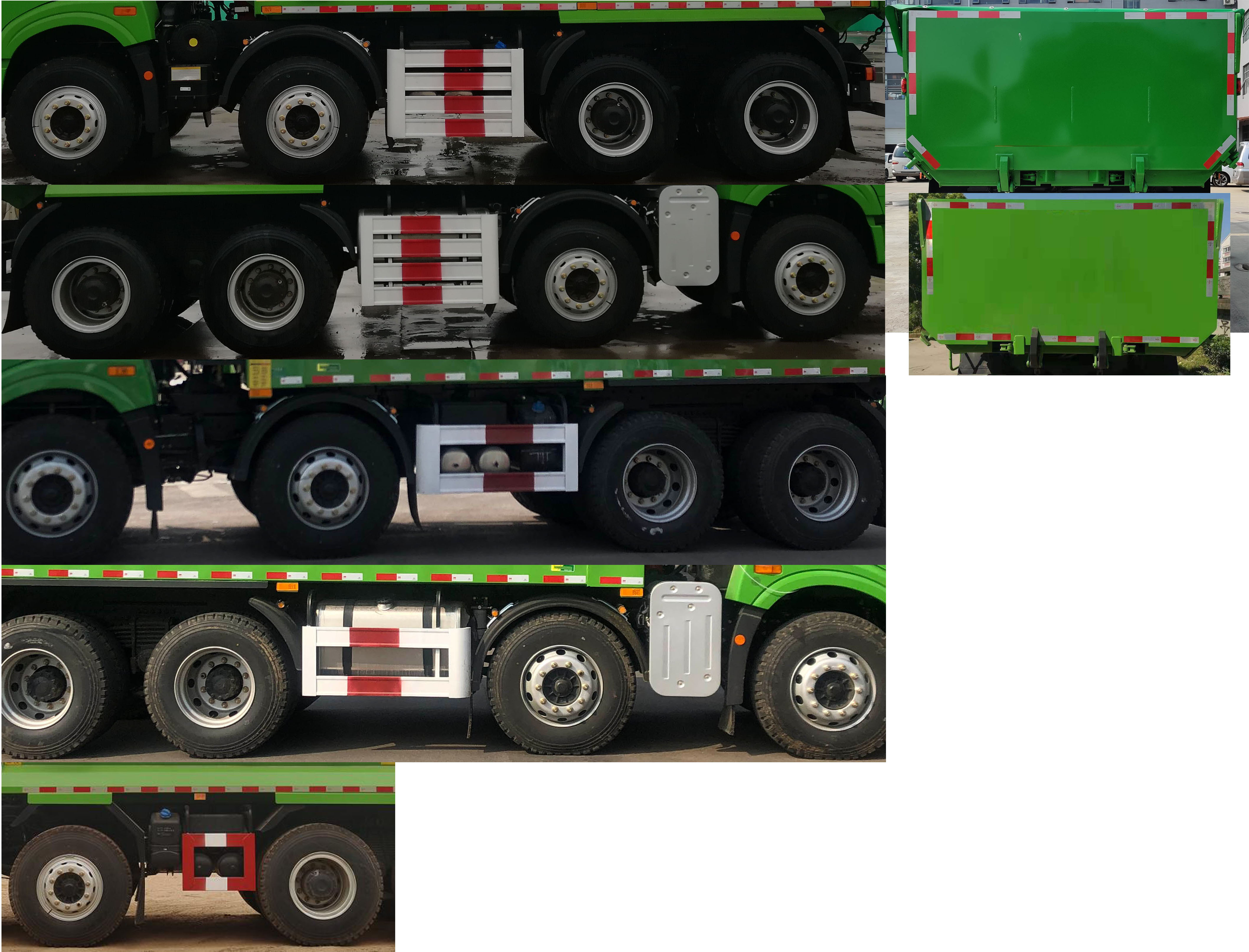 解放牌CA5310ZLJP1K15L1T4E6A80自卸式垃圾車公告圖片