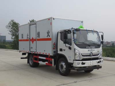 江特牌JDF5120XRYB6易燃液體廂式運(yùn)輸車公告圖片