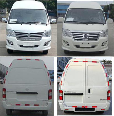 金旅牌XML5036XXYEVL07純電動廂式運輸車公告圖片