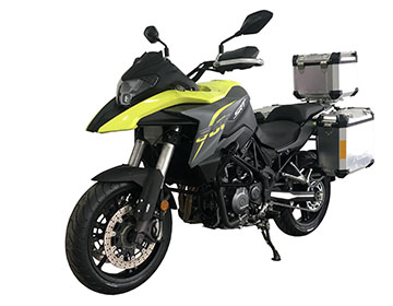 钱江牌QJ500GS-5F两轮摩托车公告图片