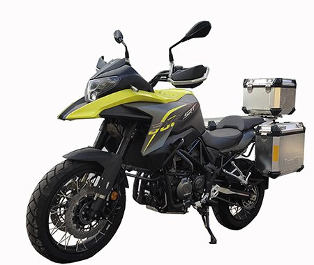 钱江牌QJ500GS-5B两轮摩托车公告图片