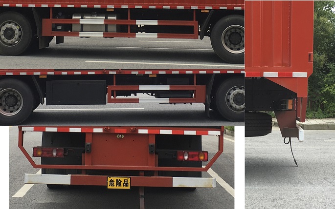 錫宇牌WXQ5260XRYE6易燃液體廂式運(yùn)輸車(chē)公告圖片