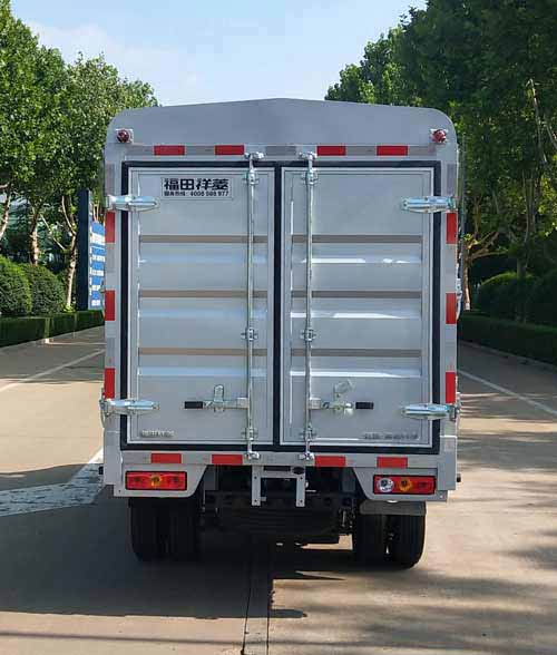 福田牌BJ5020CCY0JV7-54倉(cāng)柵式運(yùn)輸車公告圖片