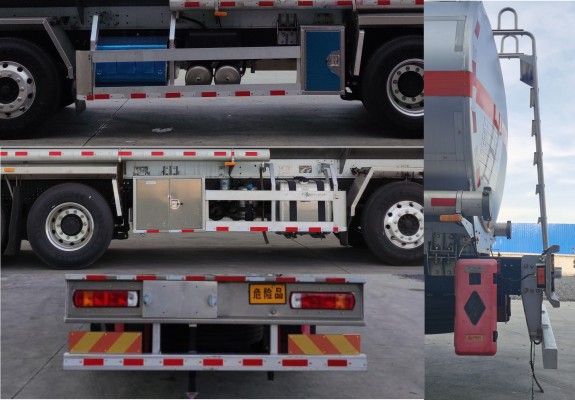 永強牌YQ5321GYYCTC鋁合金運油車公告圖片