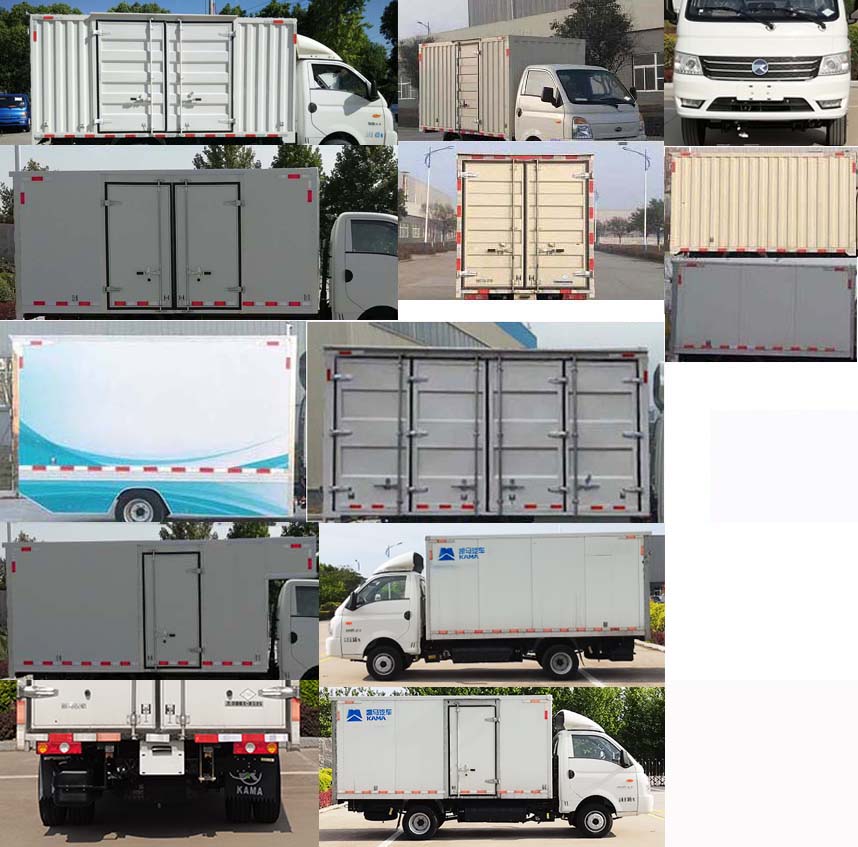 凱馬牌KMC5039XXYNG318D6廂式運(yùn)輸車(chē)公告圖片