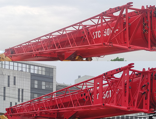 三一牌SYM5456JQZ(STC550T5)汽车起重机公告图片