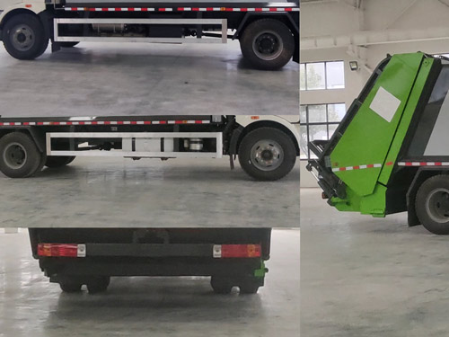 程力威牌CLW5183ZYSC6壓縮式垃圾車公告圖片